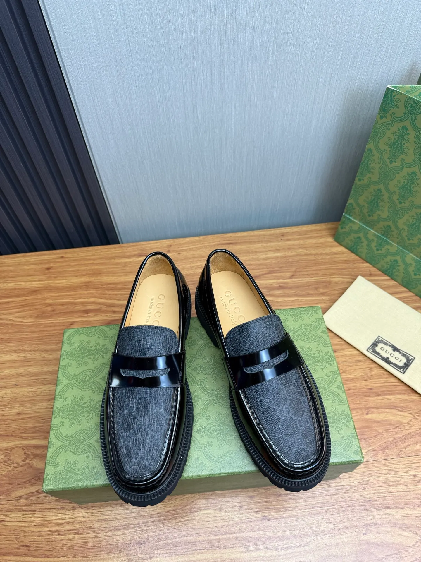 Factory price 580💰 GUCCI. Gucci men's business casual leather shoes, luxurious and noble👞All imported original brand leather materials, just to create a more comfortable wearing experience, upper: original cowhide. Frosted cowhide➕Imported full cowhide, original outsole✔️16-45 (45 non-refundable)